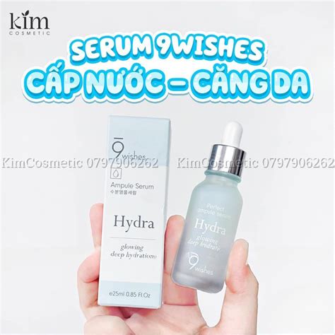 9wishes hydra skin ampule serum.